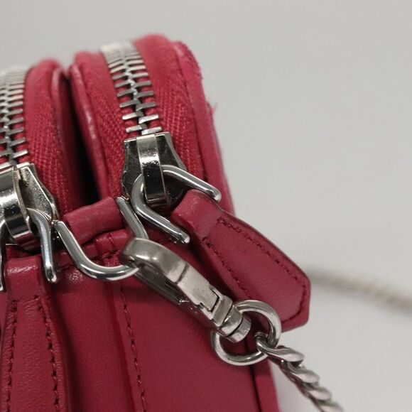 Prada Nappa Gauffré Pink Leather Shoulder Bag (Pre-Owned) - Picture 14 of 16